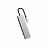 תחנת עגינה USB Type-C חברת Protec RJ45 HDMI 2XUSB3.0 2XUSB Type-C