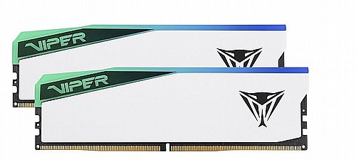 ������ ����� (16GBX2) Viper Elite 5 RGB 6600MT/s DDR5 ���� 32GB ���� PATRIOT ��� PVER532G66C36KW