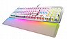 מקלדת גיימינג מכאנית מוארת Roccat Vulcan II Max Linear Red Switch - בצבע לבן