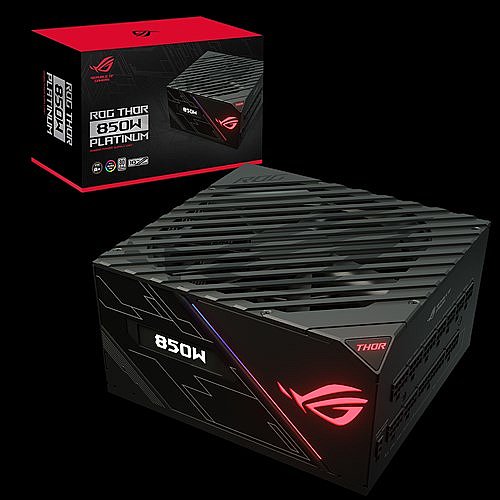 ��� �� ������ �������� ���� ASUS ��� 850W ROG Thor 80Plus Platinum Aura Sync RGB ���� �� OLED