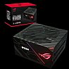 ספק כח אקטיבי ומודולרי חברת ASUS דגם 850W ROG Thor 80Plus Platinum Aura Sync RGB כולל צג OLED