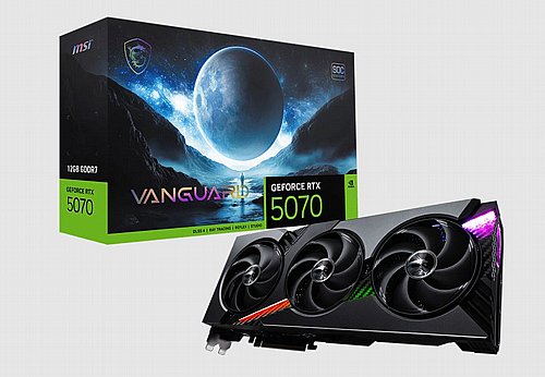 ����� ��� ���� MSI ��� GeForce RTX5070 12G VANGUARD SOC