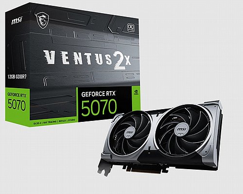 ����� ��� ���� MSI ��� GeForce RTX5070 12G VENTUS 2X OC