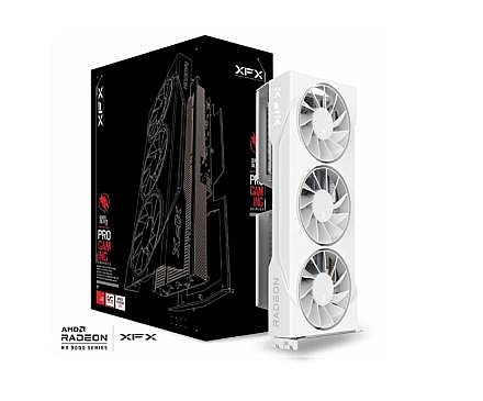 ����� ���  XFX Swift AMD Radeon RX 9060 XT OC White Triple Fan Gaming Edition 16GB ���