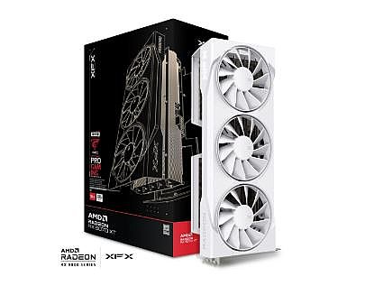 ����� ��� XFX Swift AMD Radeon RX 9070XT White Triple Fan Gaming Edition