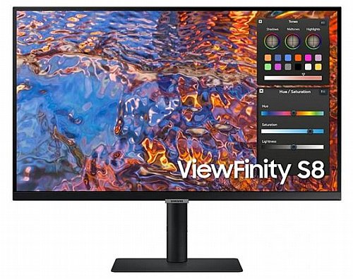 ��� ���� ���� "Samsung ViewFinity S8 S27B800PXP 4K UHD LED IPS 27