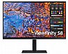 מסך מחשב חברת ''Samsung ViewFinity S8 S27B800PXM 4K UHD LED IPS 27