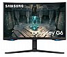 מסך מחשב גיימינג קעור Samsung Odyssey G6 S27BG650EM HDR 26.9' QLED VA 240Hz
