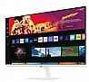 מסך מחשב חכם ''Samsung S32BM701UM UHD LED VA 31.5 - צבע לבן