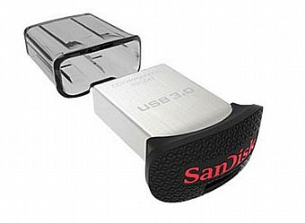 ������ ���� SanDisk Cruzer Ultra Fit 128GB USB 3.0 SDCZ43-128G