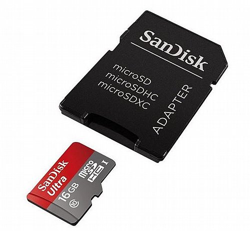 ����� ������ - SanDisk Ultra 320x Micro SDHC UHS-I 16GB SDSDQUAN-016G