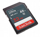 ����� ����� SanDisk Ultra 320x Secure-Digital SDHC SDSDUNB-032G - ��� 32GB
