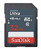 כרטיס זכרון SanDisk Ultra 320x Secure-Digital SDHC SDSDUNB-032G - נפח 32GB