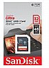 כרטיס זכרון SanDisk Ultra 320x Secure-Digital SDHC SDSDUNB-032G - נפח 32GB