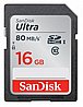 כרטיס זכרון SanDisk Ultra 533x Secure-Digital SDHC SDSDUNC-016G - נפח 16GB