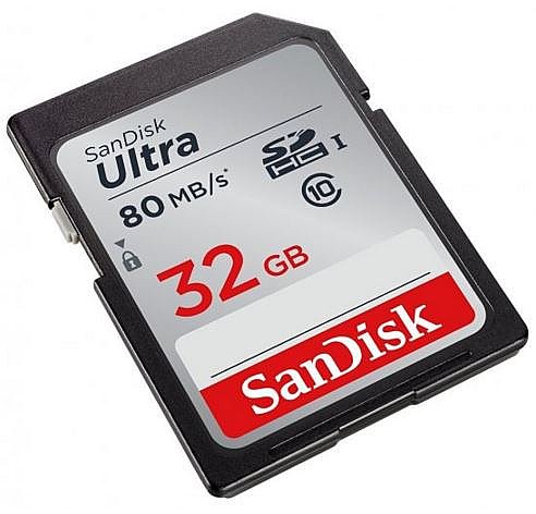 ����� ����� SanDisk Ultra 533x Secure-Digital SDHC SDSDUNC-032G - ��� 32GB