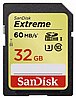 כרטיס זכרון SanDisk Extreme 400x Secure-Digital SDHC UHS-I SDSDXN-032G - נפח 32GB