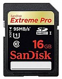 ����� ����� SanDisk Extreme Pro 633x Secure-Digital SDHC UHS-I SDSDXPA-016G - ��� 16GB