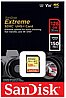כרטיס זכרון SanDisk Extreme Secure-Digital SDXC - דגם SDSDXV5-128G-GNCIN - נפח 128GB