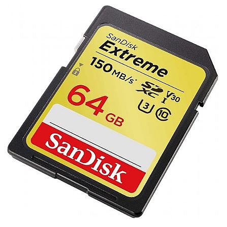 ����� ����� SanDisk Extreme Secure-Digital SDXC SDSDXV6-064G - ��� 64GB