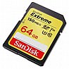 כרטיס זכרון SanDisk Extreme Secure-Digital SDXC SDSDXV6-064G - נפח 64GB