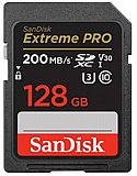 ����� ������ sandisk extreme pro sd 128g 200MBS  