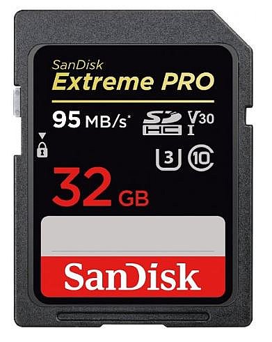 ����� ����� SanDisk Extreme Pro 633x Secure-Digital SDHC SDSDXXG-032G - ��� 32GB