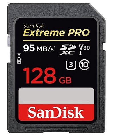 ����� ����� SanDisk Extreme Pro 633x Secure-Digital SDXC SDSDXXG-128G - ��� 128GB