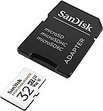 ����� ������ ���� SanDisk ��� High Endurance Micro SDHC UHS-I SDSQQNR-032G - ��� 32GB