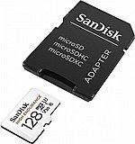 ����� ������ ���� SanDisk ��� High Endurance Micro SDXC UHS-I SDSQQNR-128G - ��� 128GB