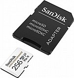 ����� ������ ���� SanDisk ��� High Endurance Micro SDXC UHS-I SDSQQNR-256G - ��� 256GB