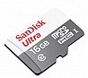 כרטיס זיכרון SanDisk Ultra 320x Micro SDHC UHS-I SDSQUNB-016G - נפח 16GB