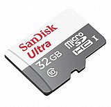 ����� ������ SanDisk Ultra 320x Micro SDHC UHS-I SDSQUNB-032G - ��� 32GB