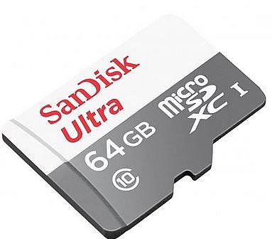 ����� ������ SanDisk Ultra 320x Micro SDXC UHS-I SDSQUNB-064G - ��� 64GB