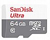 כרטיס זיכרון SanDisk Ultra 320x Micro SDXC UHS-I SDSQUNB-064G - נפח 64GB