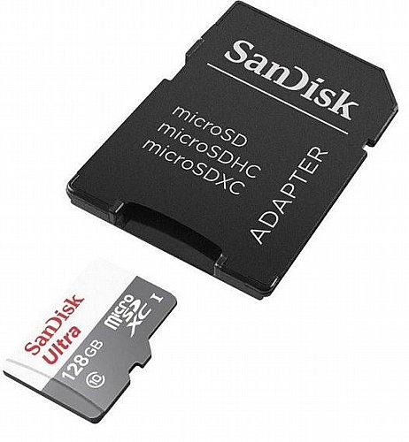 ����� ������ SanDisk Ultra 320x Micro SDXC UHS-I SDSQUNB-128G - ��� 128GB