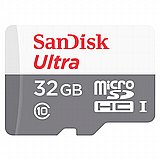 ����� ������ ��� ���� SanDisk Ultra MicroSDXC UHS-I C-10 SDSQUNR-032G-GN6MN - ��� 32GB