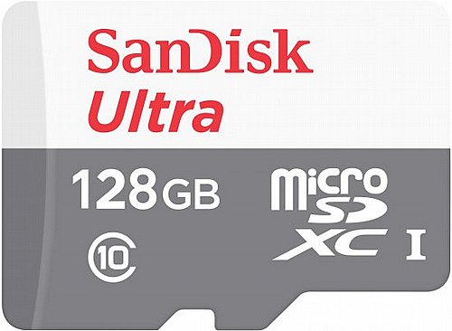 ����� ������ ��� ���� SanDisk Ultra MicroSDXC UHS-I C-10 SDSQUNR-128G-GN6MN - ��� 128GB
