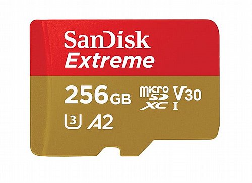 ����� ������ SanDisk Extreme A2 Micro SDXC UHS-I SDSQXA1-256G-GN6MA - ��� 256GB
