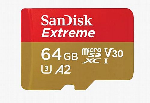 ����� ������ �������� ������� SanDisk Extreme MicroSDXC ��� 64GB