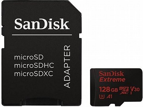 ����� ������ ���� SanDisk ��� Extreme 667x Micro SDXC UHS-I SDSQXAF-128G-GN6MA ��� 128GB