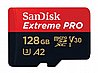 ����� ������ ���� SanDisk ��� Extreme Pro A2 Micro SDXC UHS-I SDSQXCY-128G