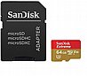 כרטיס זיכרון SanDisk Extreme 600x Micro SDXC UHS-I SDSQXVF-064G - נפח 64GB