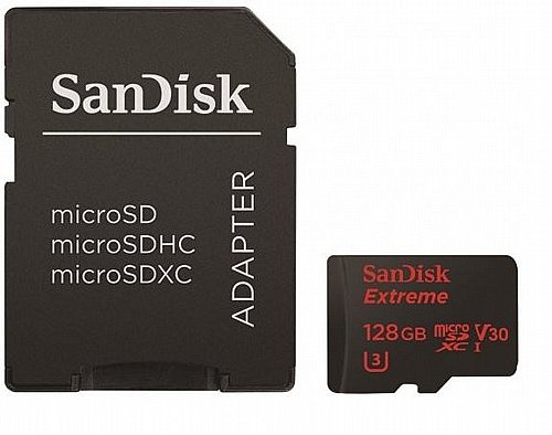 ����� ������ SanDisk Extreme 600x Micro SDXC UHS-I SDSQXVF-128G - ��� 128GB