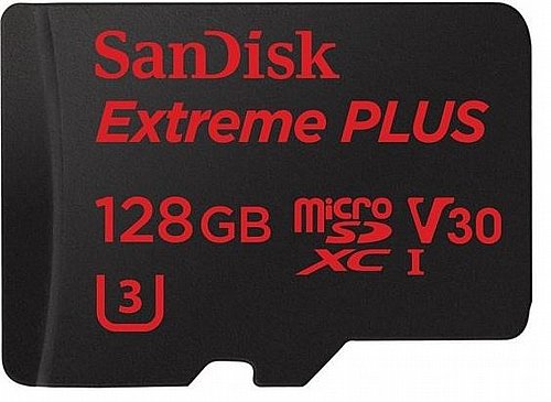 ����� ������ SanDisk Extreme Plus 633x Micro SDXC UHS-I SDSQXWG-128G - ��� 128GB