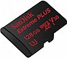 כרטיס זיכרון SanDisk Extreme Plus 633x Micro SDXC UHS-I SDSQXWG-128G - נפח 128GB
