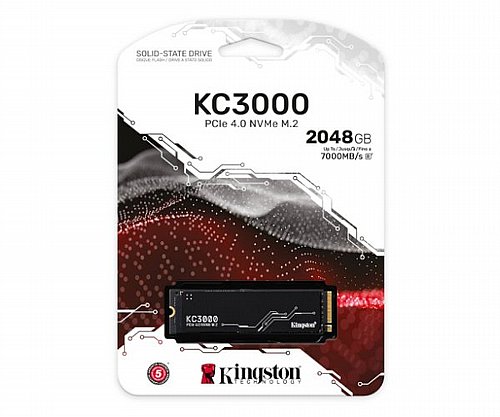  ���� ����� Kingston KC3000 2048GB NVME Gen4 7000/6000 R/W SSD NVME