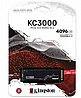 ���� ����� Kingston KC3000 4TB SSD NVME Gen4 7000/7000 R/W