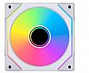 מאוורר למארז חברת Lian Li דגם Uni Fan SL-INF 120 RGB White Uni Infinity Series RGB 120MM Single Pack