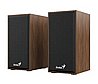 רמקולים סטריאו מעץ חיבור Genius SP-HF180 USB